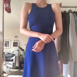 Prom mini dress, cute+ elegant, navy